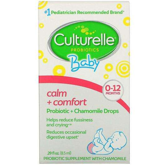 Основное фото товара Пробиотики, Probiotics Baby Calm + Comfort Probiotic + Chamomi...