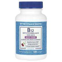 The Vitamin Shoppe, B12 Methylcobalamin Black Cherry 1000 mcg,...