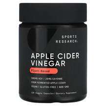Яблочный уксус, Apple Cider Vinegar with Cayenne Pepper 520 mg...