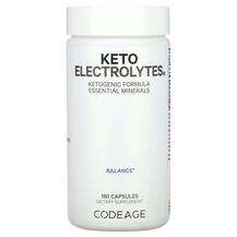 CodeAge, Keto Electrolytes Ketogenic Formula, Електроліти, 180...