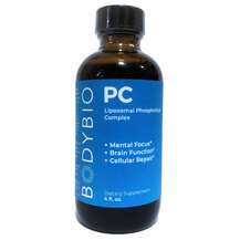 BodyBio, PC Complex of Phospholipids 1300 mg, 118 ml