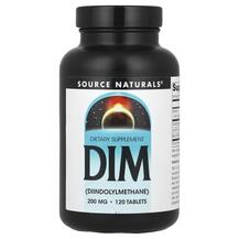 DIM 200 mg Дииндолилметан Source Naturals