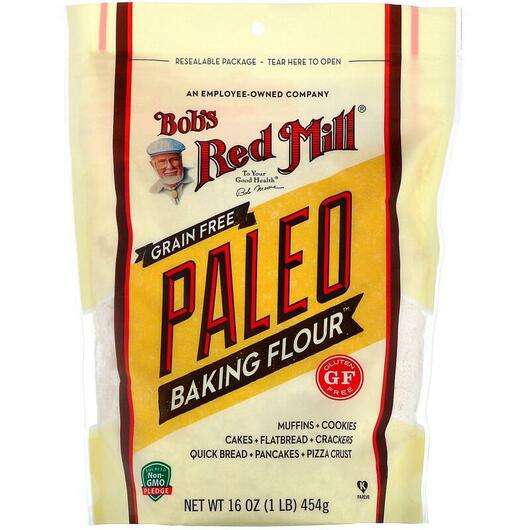 Основное фото товара Bob's Red Mill, Мука, Grain Free Paleo Baking Flour Gluten Fre...