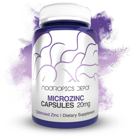 Основное фото товара Цинк, MicroZinc Capsules 20 mg Optimized Zinc, 90 капсул