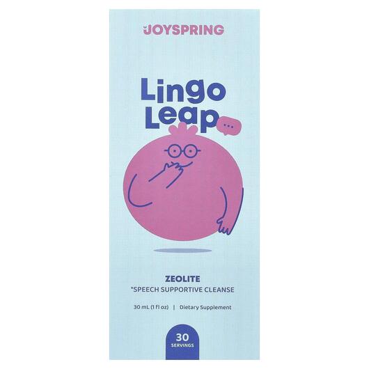Основне фото товара Lingo Leap Основне фото товара Joy Spring, Lingo Leap, Цеоліт, 30 мл