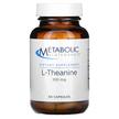 Фото товару Metabolic Maintenance, L-Theanine 100 mg, L-Теанін, 60 капсул