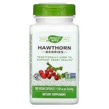 Nature's Way, Hawthorn Berries 510 mg, 180 Vegetarian Capsules