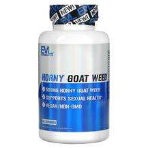 EVLution Nutrition, Horny Goat Weed 500 mg, Горянка, 60 капсул