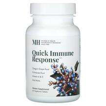 MH, Поддержка иммунитета, Quick Immune Response, 60 таблеток