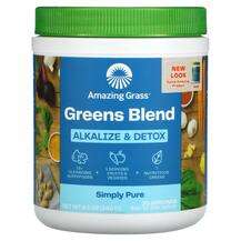 Amazing Grass, Суперфуд, Green Blend Alkalize & Detox, 240 г