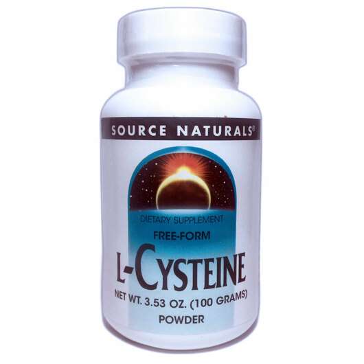 Основное фото товара Source Naturals, L-Цистеин, L-Cysteine Powder, 100 г