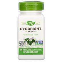 Nature's Way, Очанка 430 мг, Eyebright Herb, 100 капсул