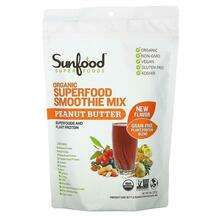 Sunfood, Organic Superfood Smoothie Mix Peanut Butter, Суперфу...