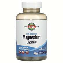 KAL, Глицинат Магния, Magnesium Glycinate, 90 SoftGels