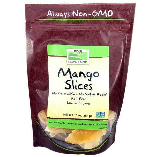 Основне фото товара Now, Mango Slices, Манго, 284 гр
