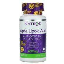 Natrol, Alpha Lipoic Acid 600 mg, Альфа-ліпоєва кислота, 45 та...
