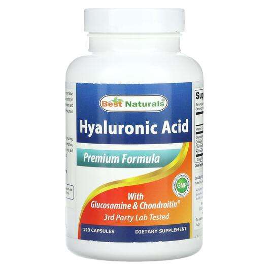Основное фото товара Глюкозамин Хондроитин, Hyaluronic Acid with Glucosamine & ...
