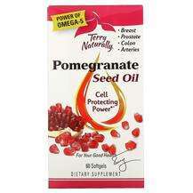 Terry Naturally, Pomegranate Seed Oil, Гранат, 60 капсул