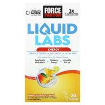 Liquid Labs Energy Rapid Hydration Electrolyte Drink Mix Mango...