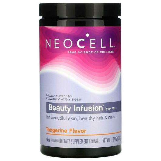 Основное фото товара Neocell, Коллаген, Beauty Infusion Drink Mix Tangerine 1, 330 г
