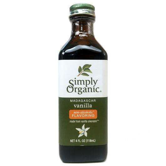 Основне фото товара Simply Organic, Madagascar Vanilla, Спеції, 118 мл
