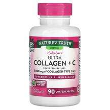 Nature's Truth, Ultra Collagen + C, 90 Coated Caplets
