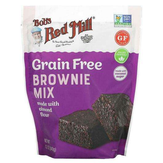 Основне фото товара Bob's Red Mill, Brownie Mix Made with Almond Flour Grain Free,...