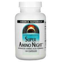 Source Naturals, капсулы Ночной, Super Amino Night 120, 120 Су...