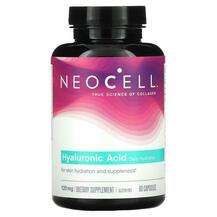 Neocell, Hyaluronic Acid Daily Hydration 120 mg, Гіалуронова к...