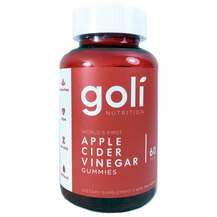 Goli Nutrition, Apple Cider Vinegar Gummies, 60 Pieces
