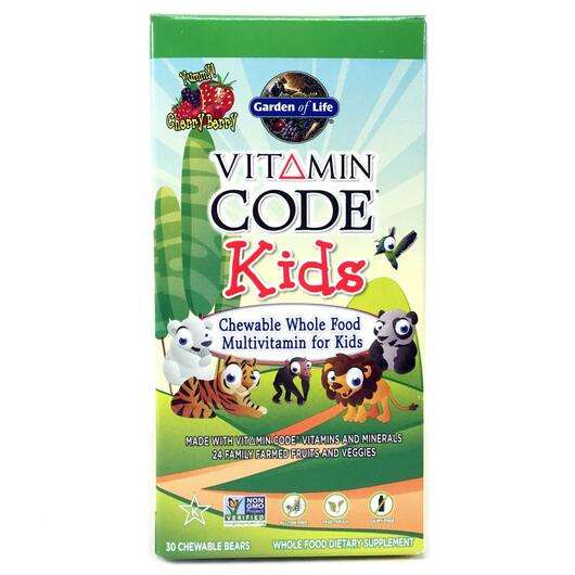 Основное фото товара Garden of Life, Мультивитамины для детей, Vitamin Code Kids, 3...