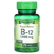 Nature's Truth, Витамины, Vitamins Time Release B-12 1000 mcg,...