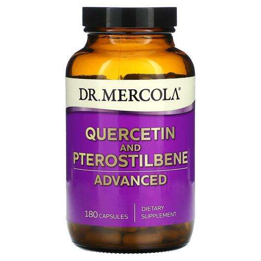 Основное фото товара Dr. Mercola, Кверцетин, Quercetin and Pterostilbene Advanced, ...