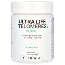 CodeAge, L-5-метилтетрагидрофолат, Ultra Life Telomeres, 90 ка...