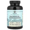 Фото товару Nobi Nutrition, Magnesium + Ashwagandha, Ашваганда, 120 капсул