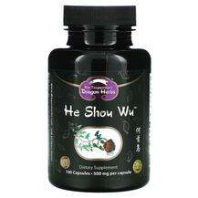 Dragon Herbs, He Shou Wu 500 mg, Горець багатоквітковий, 100 к...