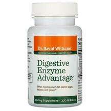 Dr. Williams, Digestive Enzyme Advantage, Травні ферменти, 30 ...
