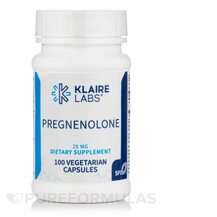 Klaire Labs SFI, Pregnenolone 25 mg, Прегненолон, 100 капсул
