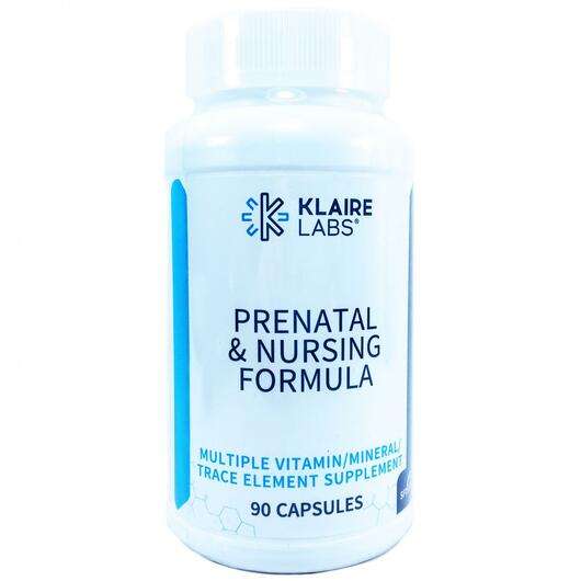Основне фото товара Klaire Labs SFI, Prenatal & Nursing Formula, Вітаміни для ...