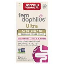 Fem-Dophilus Ultra Пробиотики Jarrow Formulas 30 капсул
