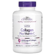 Super Collagen Plus Vitamin C Коллаген 6000 мг c витамином