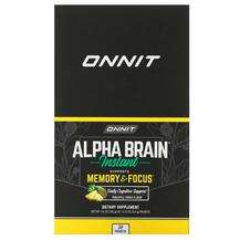 Onnit, Поддержка мозга, Alpha Brain Instant Pineapple Punch 30...