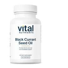 Vital Nutrients, Black Currant Seed Oil 535 mg GLA 70 mg, Чорн...