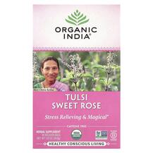 Кофеїн Tulsi Sweet Rose Caffeine Free 18 Infusion Bags Кофеїн Tulsi Sweet Rose Caffeine Free 18 Infusion Bags