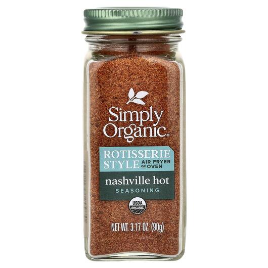 Основное фото товара Rotisserie Style Seasoning Nashville Hot Основное фото товара Simply Organic, Специи, Rotisserie Style Seasoning Nashville Hot,