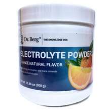 Dr. Berg, Electrolyte Powder Orange, Електроліти, 308 г