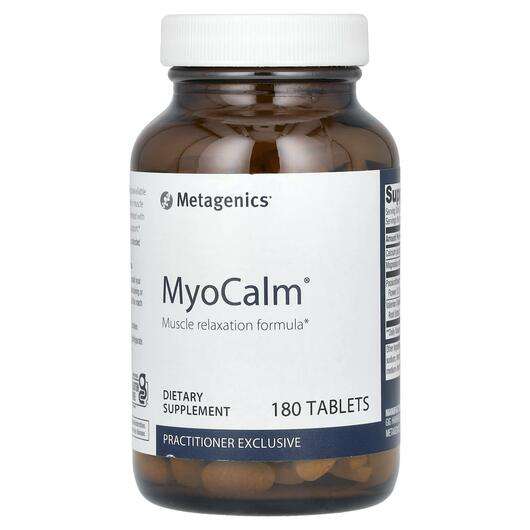 Основне фото товара Metagenics, MyoCalm, Підтримка стресу, 180 таблеток
