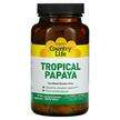 Фото товару Country Life, Natural Tropical Papaya, Ферменти Папайї, 500 Wa...