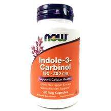 Now, Индол-3-Карбинол, Indole-3-Carbinol I3C 200 mg, 60 капсул