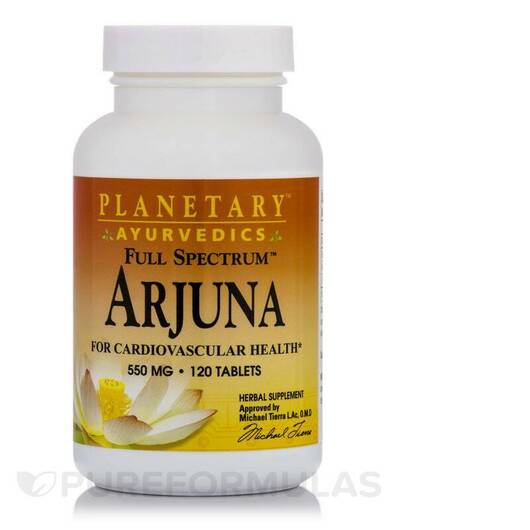 Основное фото товара Арджуна, Full Spectrum Arjuna 550 mg, 120 таблеток